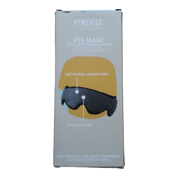 Homedics Eye Mask with Vibration Massager - Picture 3 of 3